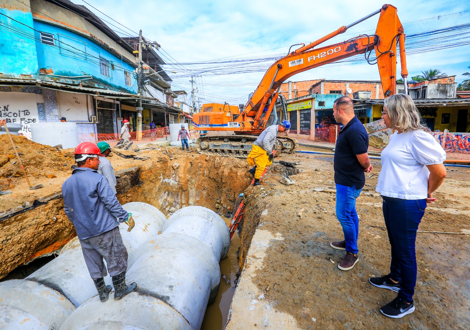 Prefeitura Avança Com Obras De Drenagem E Saneamento Em Vila Pauline